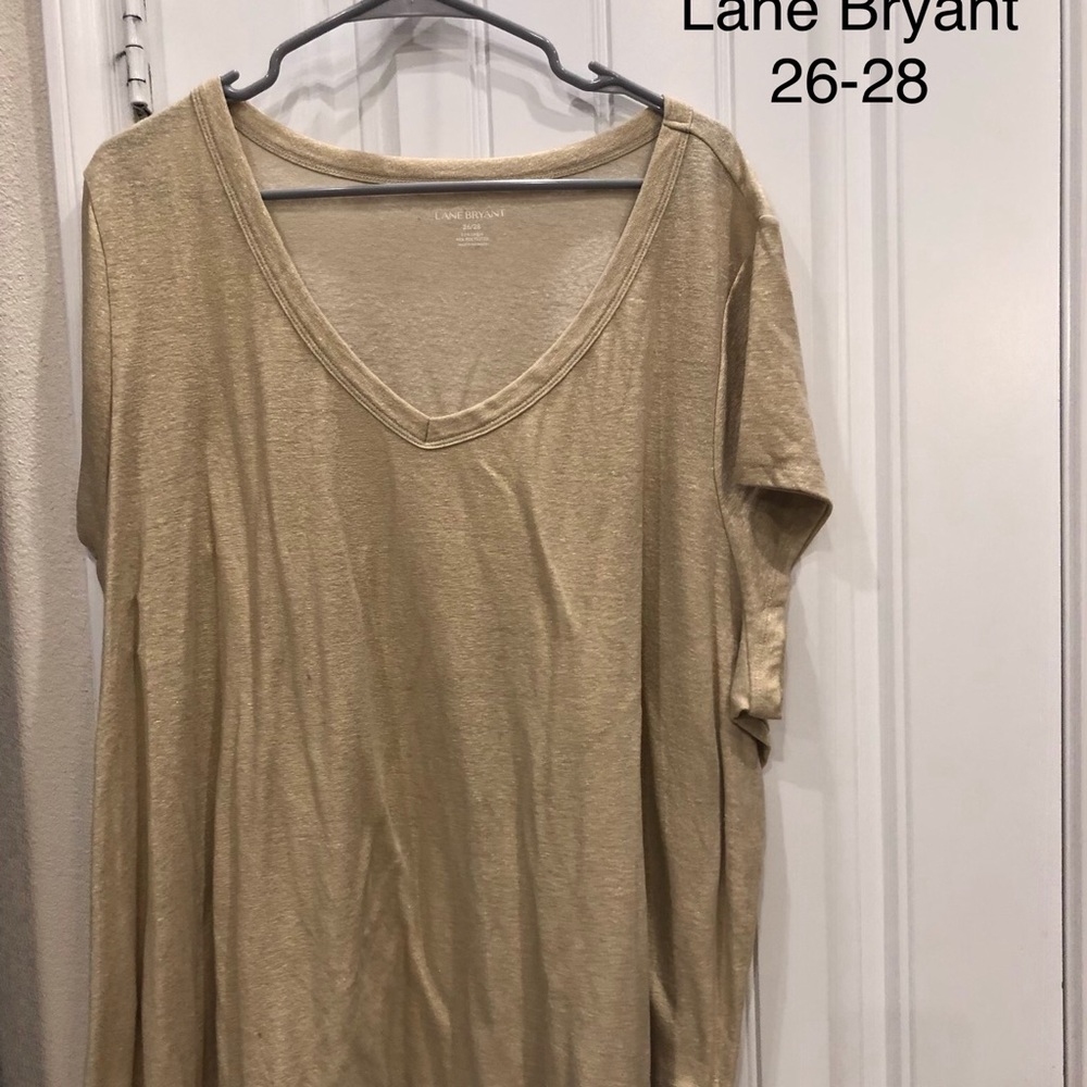 Gold lane Bryant tee